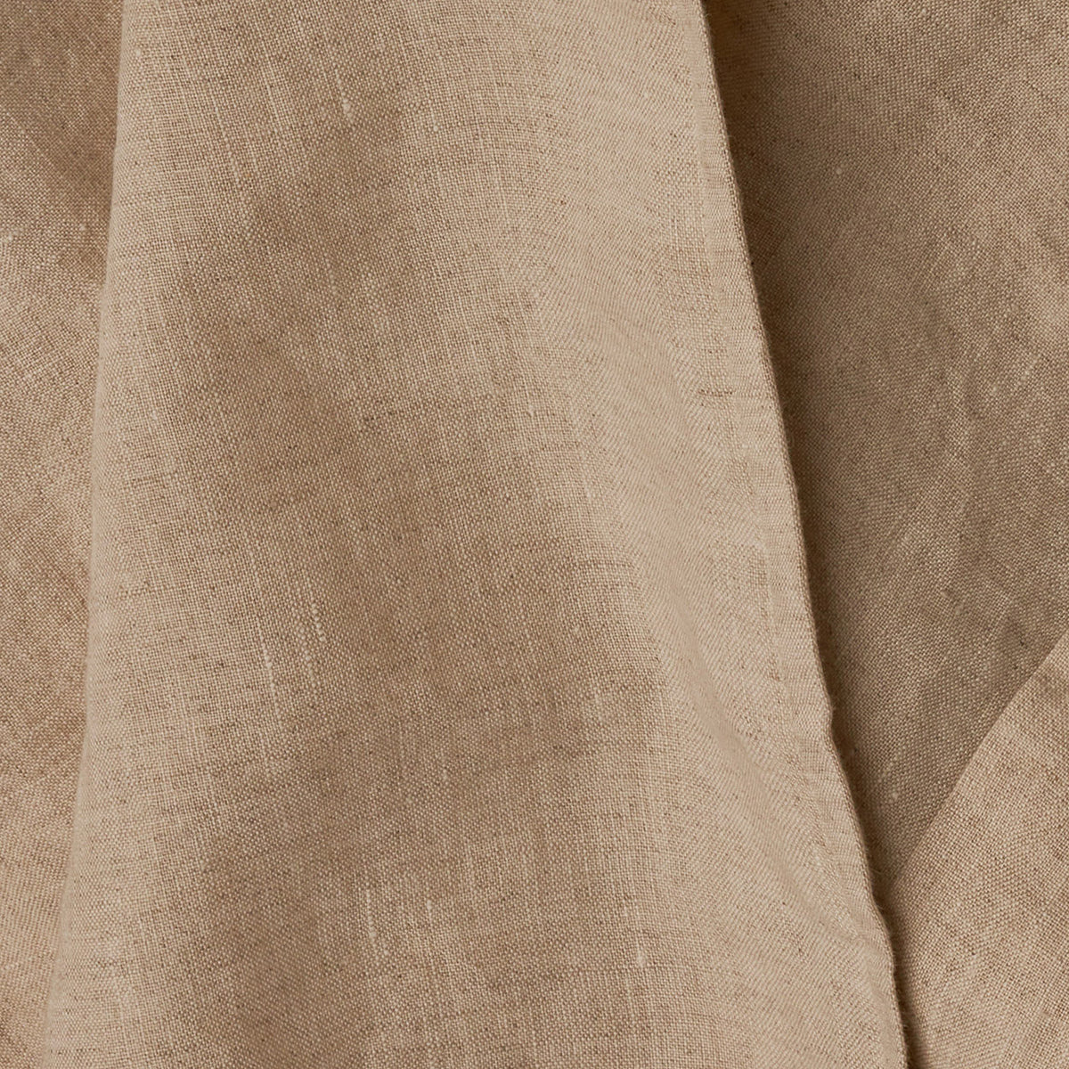 Relaxed and breathable LETTO Classic Linen fabric sample in color natural, made in Italy data-image-id=