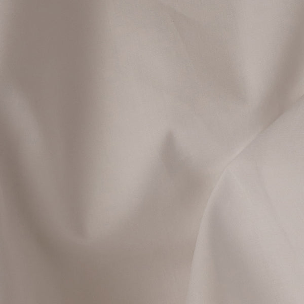Crisp and cool LETTO Americano Cotton Percale fabric sample in color white, made in Italy of American grown Supima cotton.