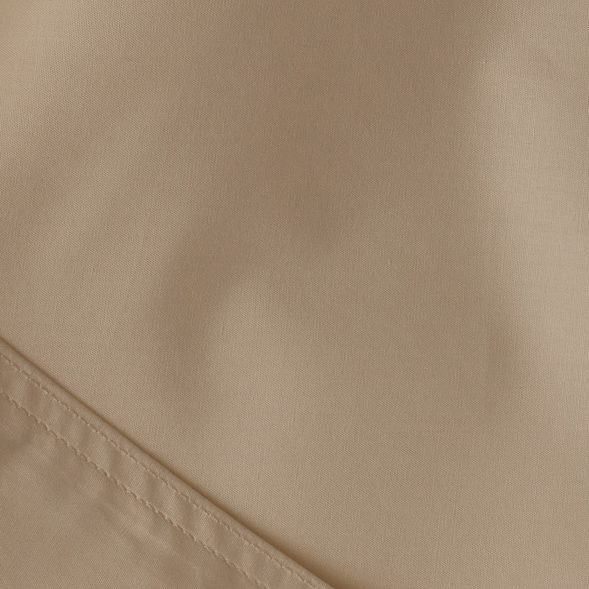 Crisp and cool LETTO Classic Cotton Percale fabric sample in color ivory, made in Italy data-image-id=