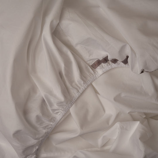 Sea Island Cotton Percale | Fitted Sheet